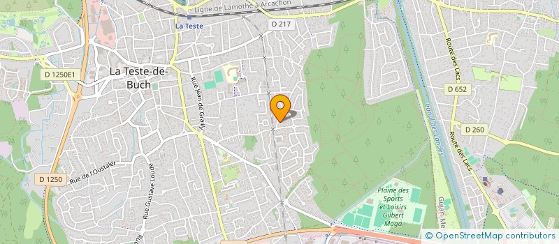 localisation de l'entreprise MONSIEUR MARC LEMAIRE à LA TESTE-DE-BUCH