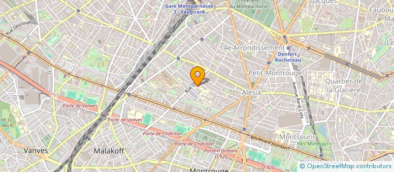 localisation de l'entreprise MONSIEUR MARC LEMAIRE  PARIS