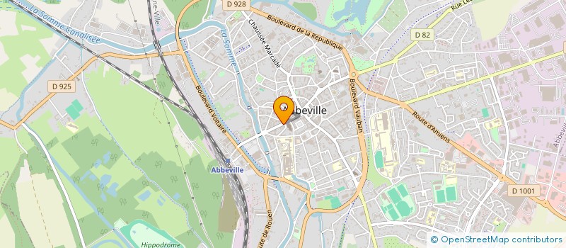 localisation de l'entreprise MONSIEUR MARC LEMEL à ABBEVILLE