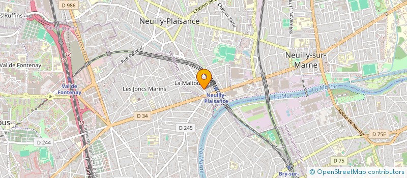 localisation de l'entreprise MONSIEUR MARC LEMOS à NEUILLY-PLAISANCE