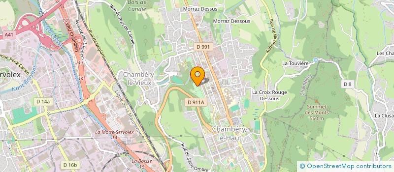 localisation de l'entreprise MONSIEUR MARC LEMYRE  CHAMBERY