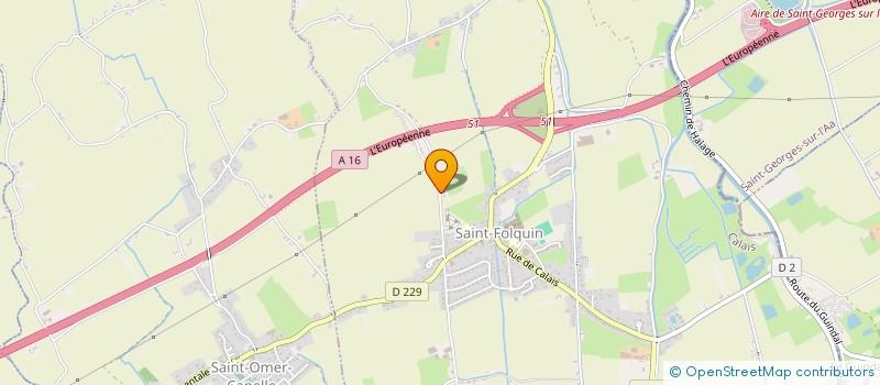 localisation de l'entreprise MONSIEUR MARC LENGAGNE  SAINT-FOLQUIN