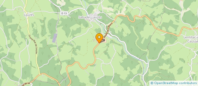 localisation de l'entreprise MONSIEUR MARC LENORMAND  CRAS