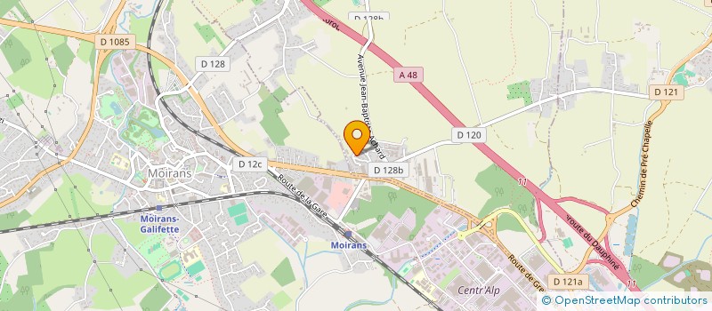 localisation de l'entreprise MONSIEUR MARC LEONARDON  SAINT-JEAN-DE-MOIRANS