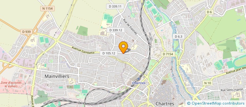 localisation de l'entreprise MONSIEUR MARC LEPHAL à CHARTRES