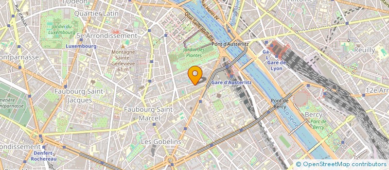 localisation de l'entreprise MONSIEUR MARC LEPINE  PARIS