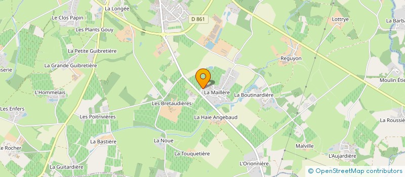 localisation de l'entreprise MONSIEUR MARC LEROUGE à SAINT-PHILBERT-DE-GRAND-LIEU