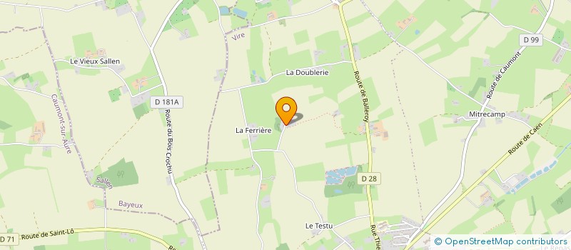 localisation de l'entreprise MONSIEUR MARC LETELLIER  VAL DE DROME