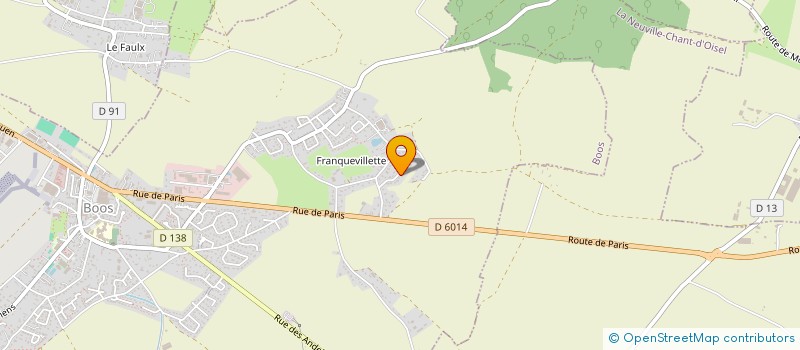 localisation de l'entreprise MONSIEUR MARC LEVAVASSEUR  FRESNE-LE-PLAN