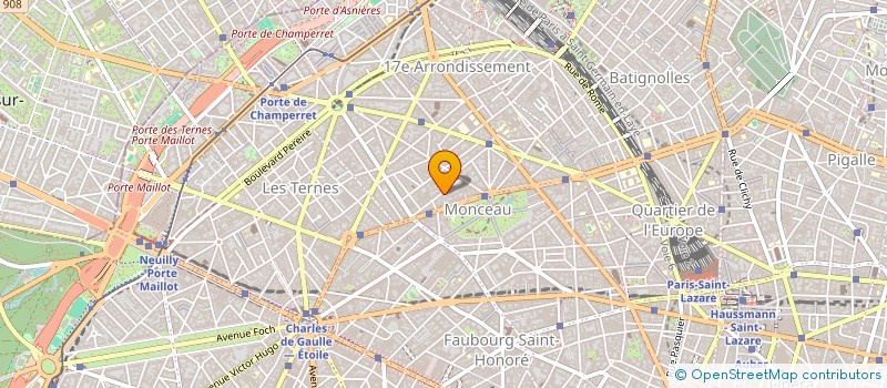 localisation de l'entreprise MONSIEUR MARC LEVIEILS  PARIS