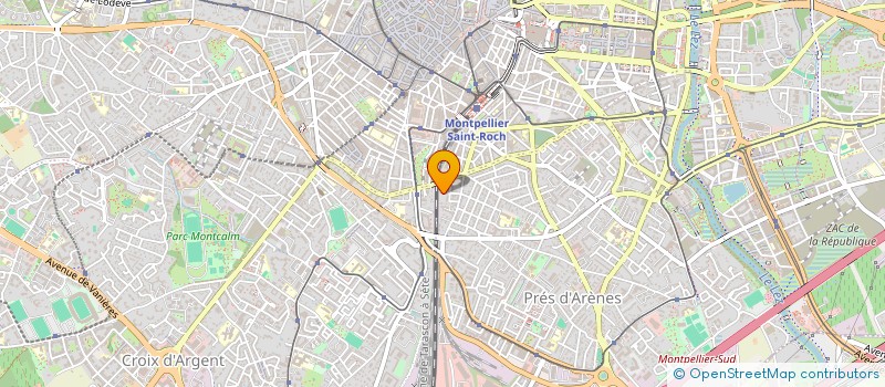 localisation de l'entreprise MONSIEUR MARC LEVY à MONTPELLIER