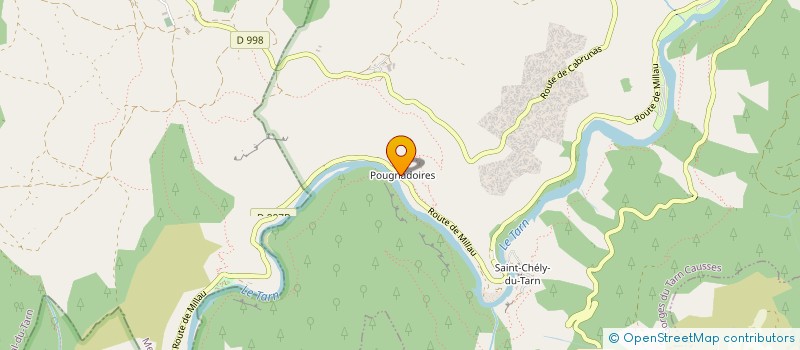 localisation de l'entreprise MONSIEUR MARC LILAMAND  GORGES DU TARN CAUSSES