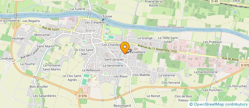 localisation de l'entreprise MONSIEUR MARC LIMAS  BLERE