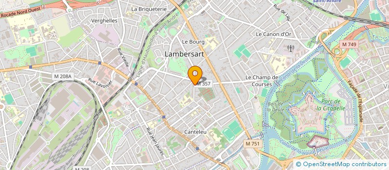 localisation de l'entreprise MONSIEUR MARC LIMOUSIN à LAMBERSART
