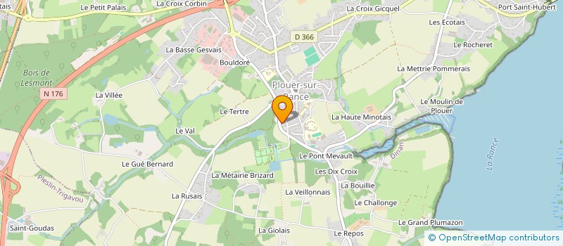 localisation de l'entreprise MONSIEUR MARC LIMOUSIN  PLOUER-SUR-RANCE