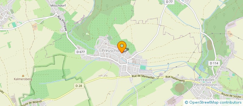 localisation de l'entreprise MONSIEUR MARC LINONER  PREUSCHDORF