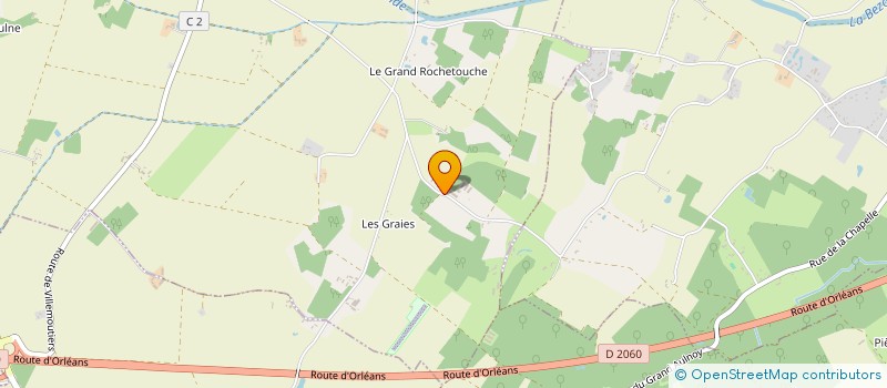 localisation de l'entreprise MONSIEUR MARC LIS  VILLEMOUTIERS