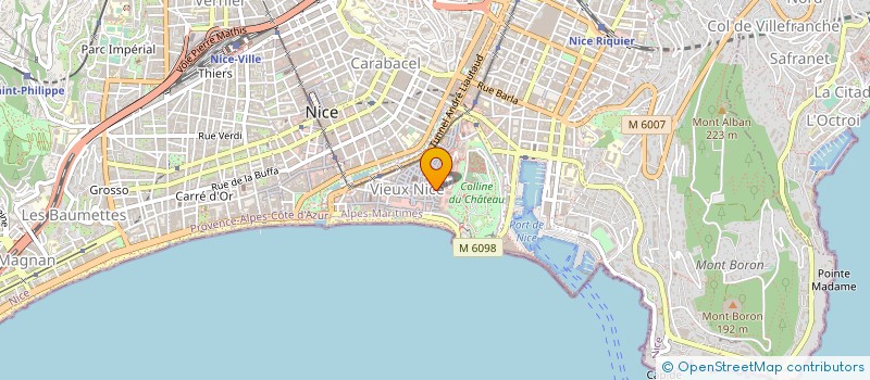 localisation de l'entreprise MONSIEUR MARC LIVACHE à NICE