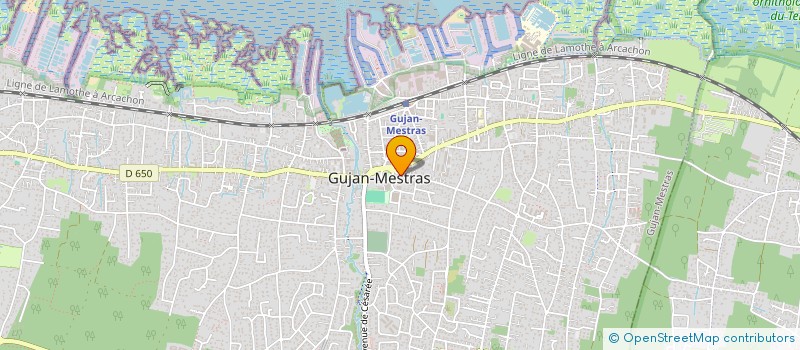 localisation de l'entreprise MONSIEUR MARC LIZANO  GUJAN-MESTRAS