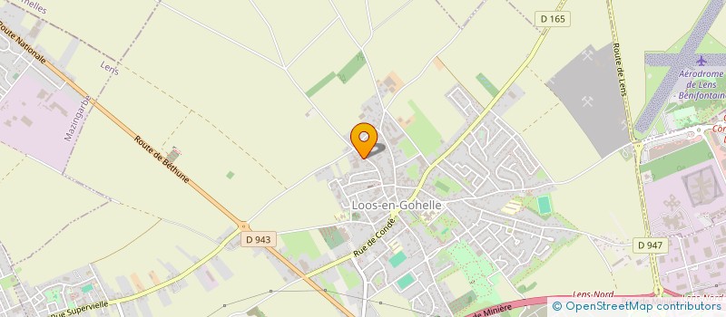 localisation de l'entreprise MONSIEUR MARC LOGEZ  LOOS-EN-GOHELLE