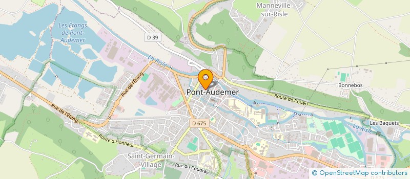 localisation de l'entreprise MONSIEUR MARC LOISEL à PONT-AUDEMER