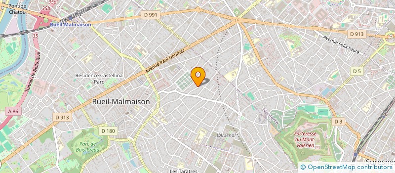 localisation de l'entreprise MONSIEUR MARC LOPES à RUEIL-MALMAISON
