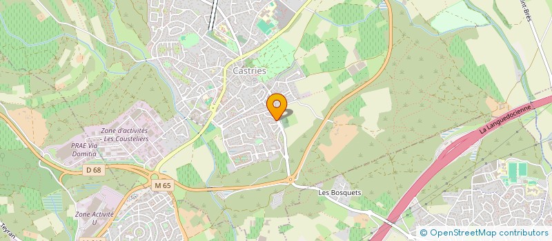 localisation de l'entreprise MONSIEUR MARC LOPEZ  CASTRIES