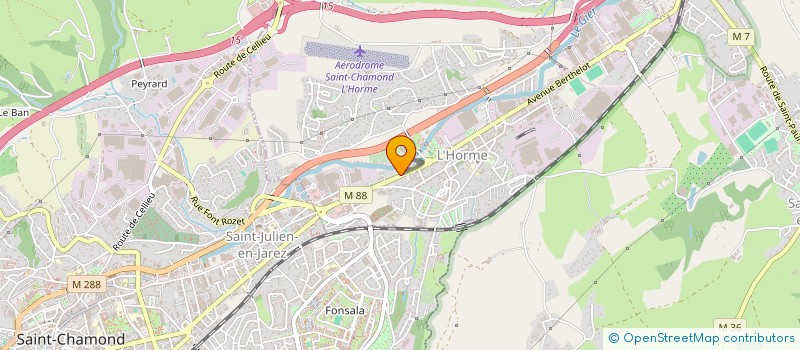 localisation de l'entreprise MONSIEUR MARC LOUAT  L'HORME