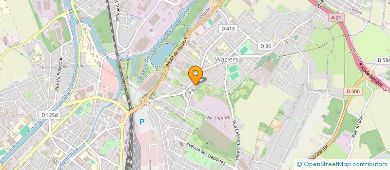 localisation de l'entreprise MONSIEUR MARC LOUCHART  WAZIERS