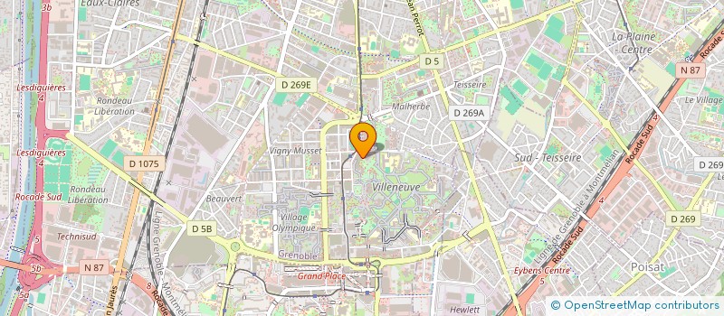 localisation de l'entreprise MONSIEUR MARC LOUCHE-PELISSIER à GRENOBLE