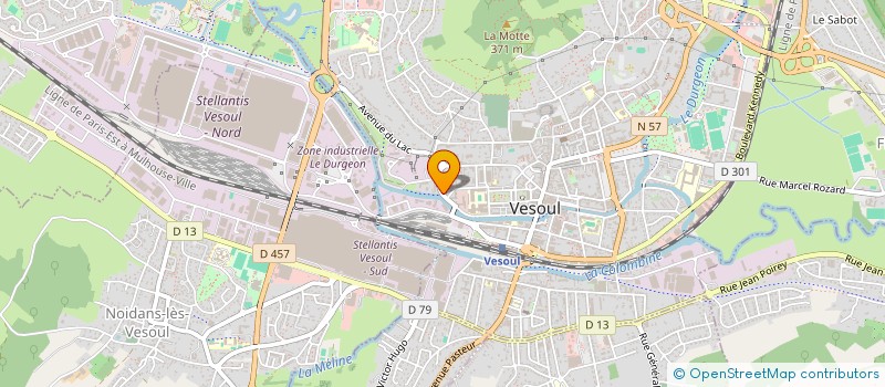 localisation de l'entreprise MONSIEUR MARC LOUKACHINE  VESOUL