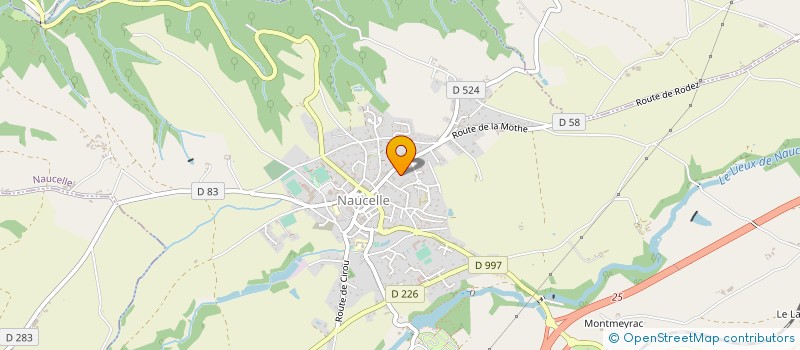 localisation de l'entreprise MONSIEUR MARC LOUPIAS à NAUCELLE