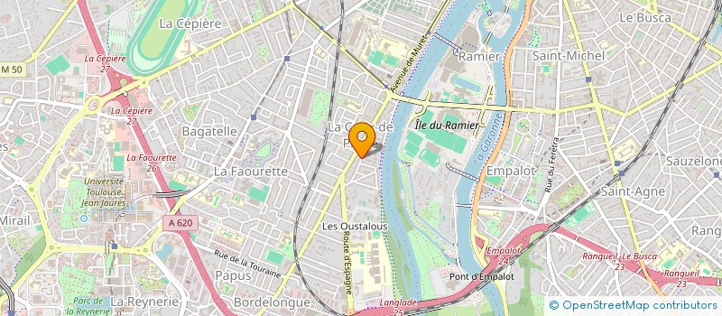 localisation de l'entreprise MONSIEUR MARC LOURDEL à TOULOUSE