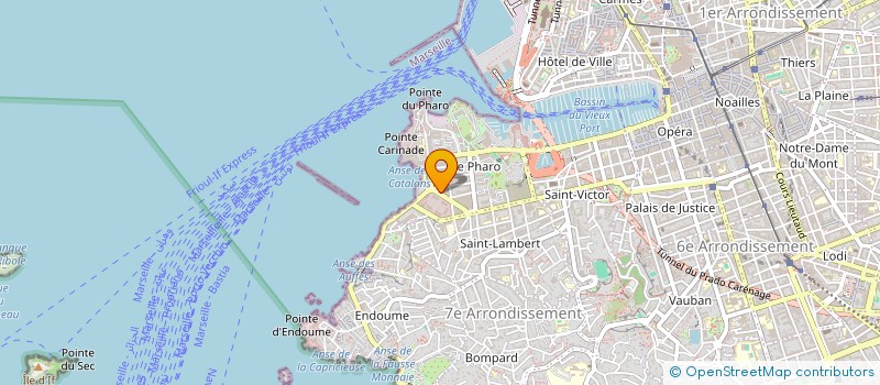 localisation de l'entreprise MONSIEUR MARC LOUVEAU à MARSEILLE
