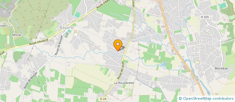 localisation de l'entreprise MONSIEUR MARC LOUVET à BAGARD