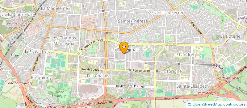 localisation de l'entreprise MONSIEUR MARC LOYON  RENNES