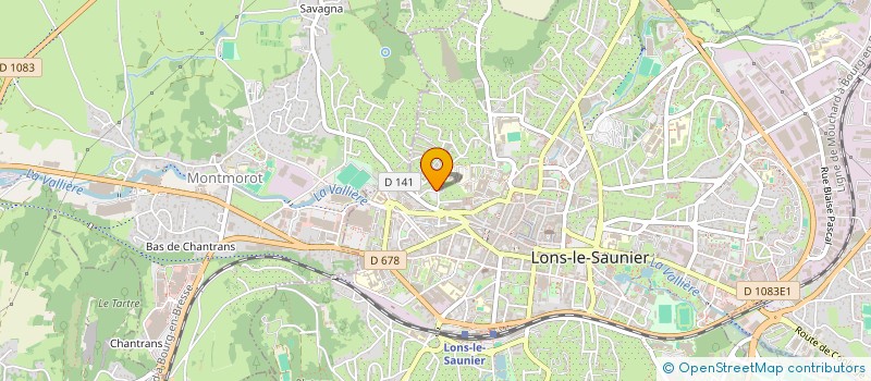 localisation de l'entreprise MONSIEUR MARC MAGNIN à LONS-LE-SAUNIER