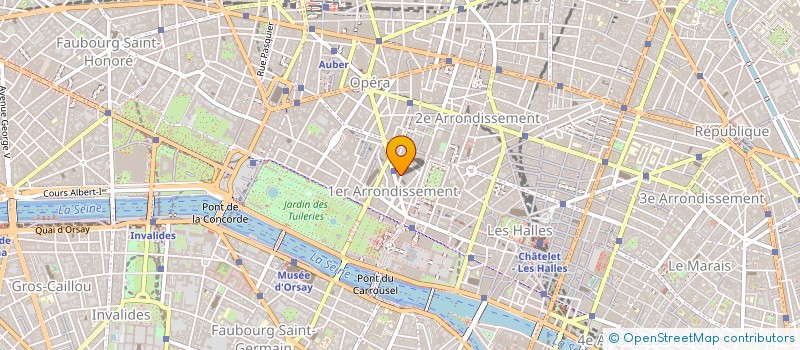 localisation de l'entreprise MONSIEUR MARC MAHAI à PARIS