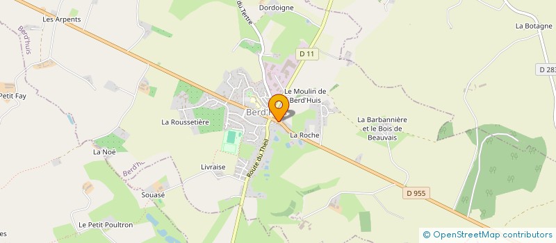 localisation de l'entreprise MONSIEUR MARC MAIENZA à BERD'HUIS