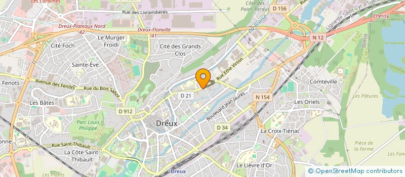 localisation de l'entreprise MONSIEUR MARC MAINOT à DREUX