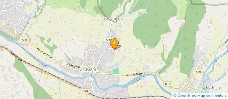 localisation de l'entreprise MONSIEUR MARC MALEGUE à AOUSTE-SUR-SYE