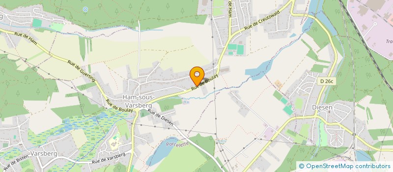 localisation de l'entreprise MONSIEUR MARC MALESKA  HAM-SOUS-VARSBERG