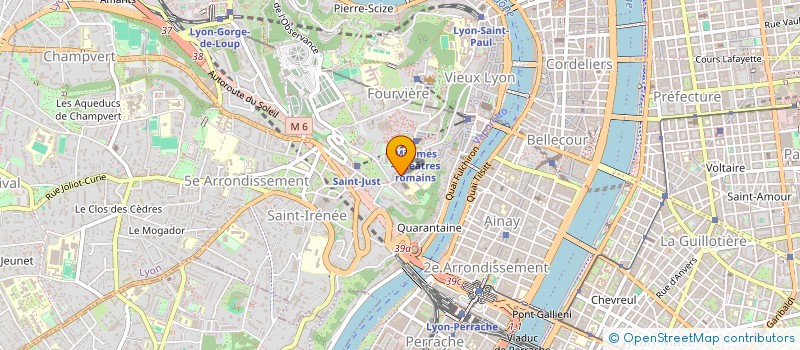 localisation de l'entreprise MONSIEUR MARC MALFANT  LYON