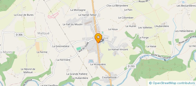 localisation de l'entreprise MONSIEUR MARC MALIGNE  VALDALLIERE