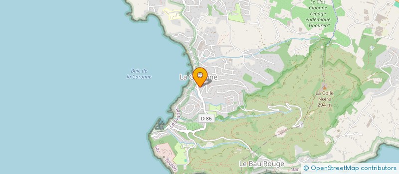 localisation de l'entreprise MONSIEUR MARC MANCINI  LE PRADET