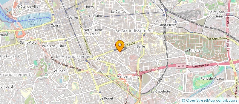 localisation de l'entreprise MONSIEUR MARC MANEN  MARSEILLE
