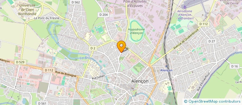 localisation de l'entreprise MONSIEUR MARC MANGUIN à ALENCON