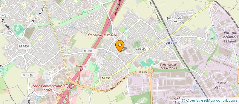 localisation de l'entreprise MONSIEUR MARC MANOUVRIEZ à LESQUIN