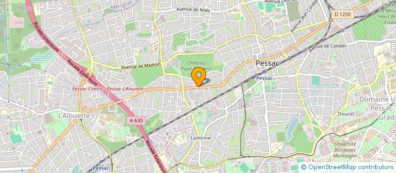 localisation de l'entreprise MONSIEUR MARC MARAZANOF  PESSAC