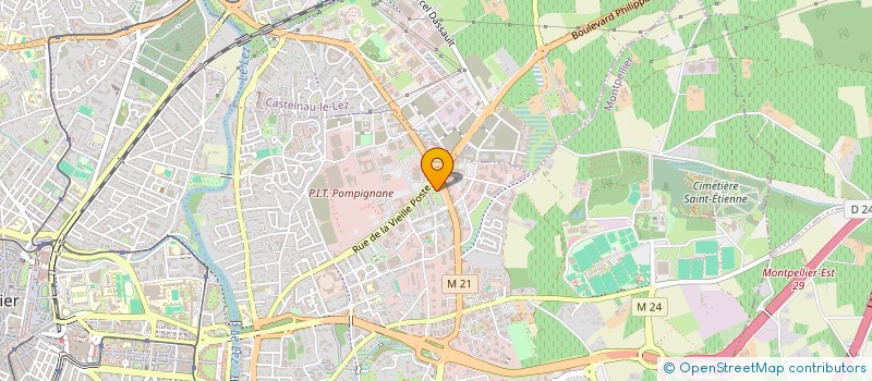 localisation de l'entreprise MONSIEUR MARC MARGOLLES à MONTPELLIER